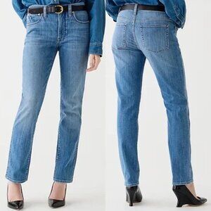J.Crew 9” Vintage Slim Straight Jeans Lakewood Wash 27 Petite